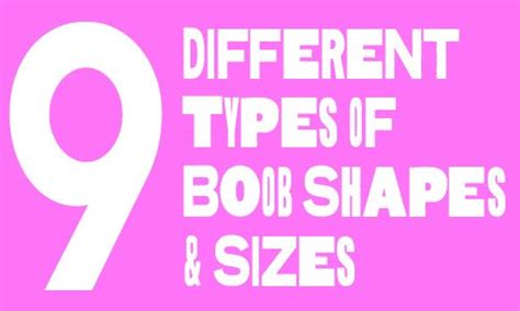 titis drop|The 12 Different Breast Shapes and Types .